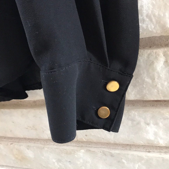 Forever 21 Black Blouse - Picture 4 of 6